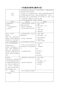 羽毛球单元教学计划示例三