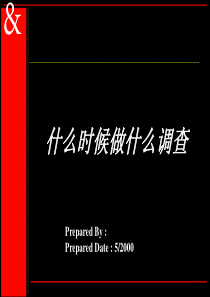 奥美-什么时候做市场调研(修正)