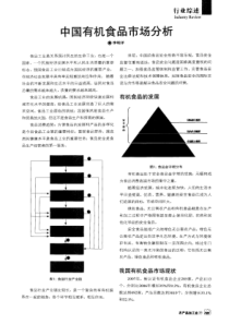 中国有机食品市场分析