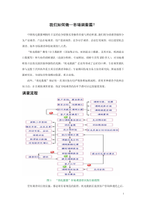 我们如何做—市场调查，调查流程