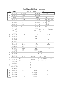 郦苑国际市场调查表