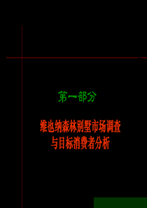 维也纳森林别墅市场调查与目标消费者分析