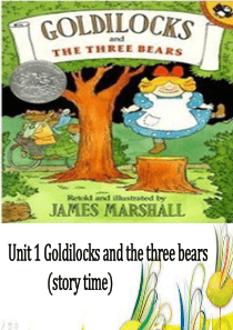 五年级上册英语《Unit-1-Goldilocks-and-the-three-bears》(三起)