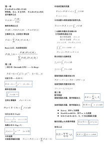 概率论与数理统计公式定理全总结