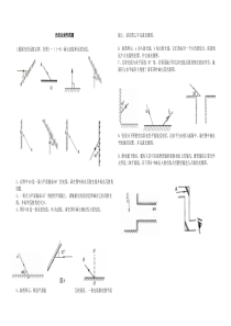 光的反射作图题