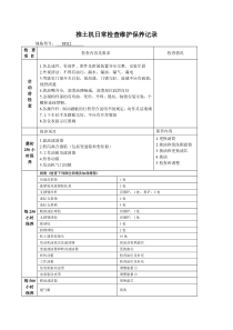 推土机日常检查维护保养1