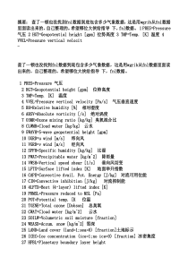 fnl气象格式数据说明