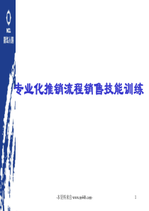 专业化推销流程销售技能训练