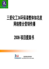 XXXX年度网络整合营销传播项目方桉书