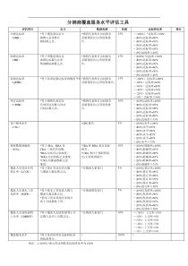 77分销商覆盖服务水平评估工具