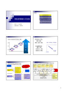 网络营销整合式发展