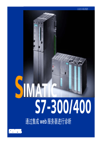 SIMATIC S7-300 400 通过Web集成服务器进行诊断