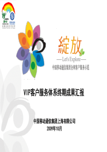 VIP客户服务体系(上海)