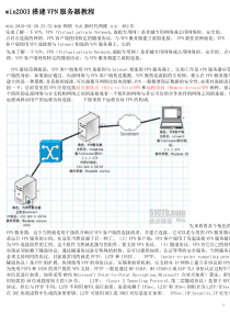 win2003搭建VPN服务器教程