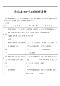 工程师上门服务规范(1)