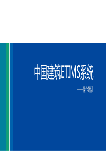 01中国建筑集团ETIMS系统-系统介绍