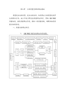 第七章、工程质量管理