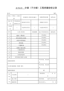 装饰装修分部(子分部)工程质量验收记录（DOC59页）