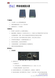 深圳中现科技 3G网络视频服务器