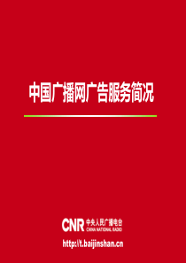 网络广告运营手册——中国广播网广告服务