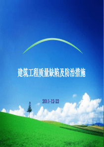 龙湖集团建筑工程质量缺陷及防治措施(XXXX年08月30日)