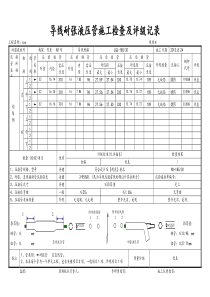 06导线耐张液压管施工检查及评级记录1