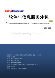 软件与信息服务外包