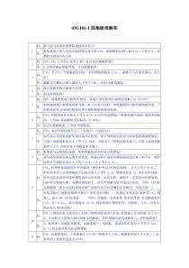 101系列建筑图集答疑