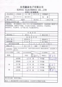 供应商扣款通知单样板