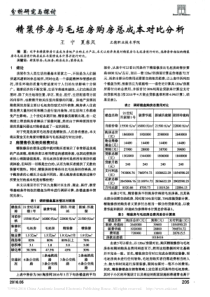 精装修房与毛坯房购房总成本对比分析-王宁