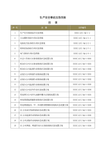 机械加工企业生产安全事故应急预案