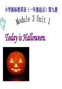 Module-5-Unit-1--Today-is-Halloween