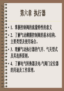 化工仪表及自动化第六章执行器