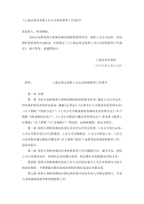 上海证券交易所上市公司持续督导工作指引