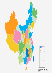 中国地图2017最新地图PPT模板