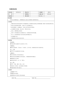 销售部经理职位说明书