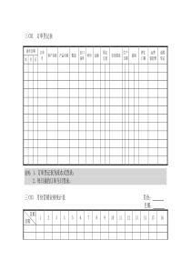 企业管理表格  营销管理C横表格