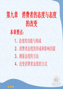 消费者行为学第八章态度与态度的改变