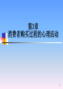 消费者购买过程的心理活动&amp;影响消费行为的个人因素