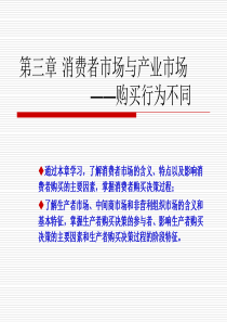 第三章消费者市场与产业市场的购买行为