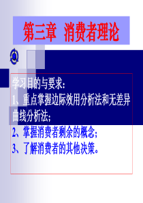 第三章消费者理论(李海东机械工业出版社)