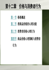 第十二章价格与消费者行为