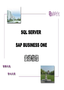 SQL SERVER&SAP BUSINESS ONE安装教程（PPT 90页）