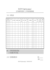 营销管理C横表格