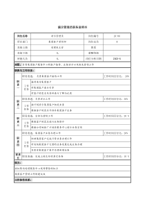 通信行业-集团客户营销部-演示管理员岗位说明书