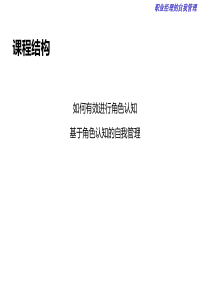 销售管理者的角色定位与自我管理（PPT61页)