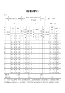 B楼混凝土灌注桩施工记录