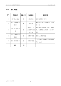 某粮油工业公司油脂销售部部门经理岗位绩效考核指标