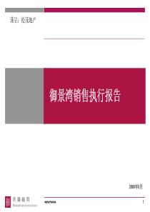 XX湾销售执行报告（PDF72页）