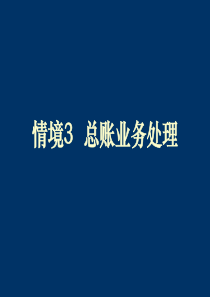 32总账日常业务处理